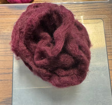 Load image into Gallery viewer, Qiviut Sock Blend Dyed Pencil Roving Bits & Ends