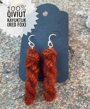 Load image into Gallery viewer, Qiviut Mini-Skein Earrings