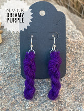 Load image into Gallery viewer, Qiviut Mini-Skein Earrings