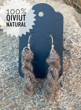 Load image into Gallery viewer, Qiviut Mini-Skein Earrings