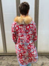 Load image into Gallery viewer, Red Silapaaq with Fox Trim