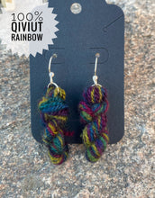 Load image into Gallery viewer, Qiviut Mini-Skein Earrings