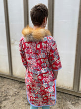 Load image into Gallery viewer, Red Silapaaq with Fox Trim