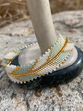 Load image into Gallery viewer, Beaded Feather Bracelet
