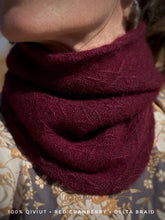 Load image into Gallery viewer, Qiviut Nuleelaguut/Neck Warmer: double layer (made to order)