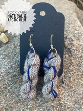 Load image into Gallery viewer, Qiviut Mini-Skein Earrings