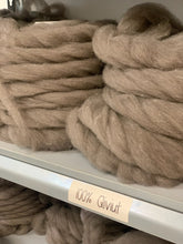 Load image into Gallery viewer, 100% qiviut spinning fibre coils.