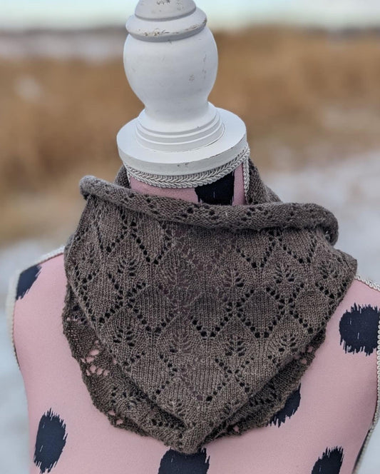 Qiviut Nuleelaguut/Neck Warmer: single layer (made to order)