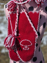 Load image into Gallery viewer, Vintage Wool Mitts with Braided String