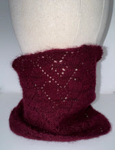 Load image into Gallery viewer, 100% Qiviut Uummat Lace Neckwarmer Single Layer (ready to ship)
