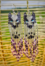 Load image into Gallery viewer, Beaded Wolf Earrings
