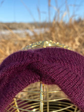 Load image into Gallery viewer, 100% Qiviut Headband: Purple Rain (ready to ship)
