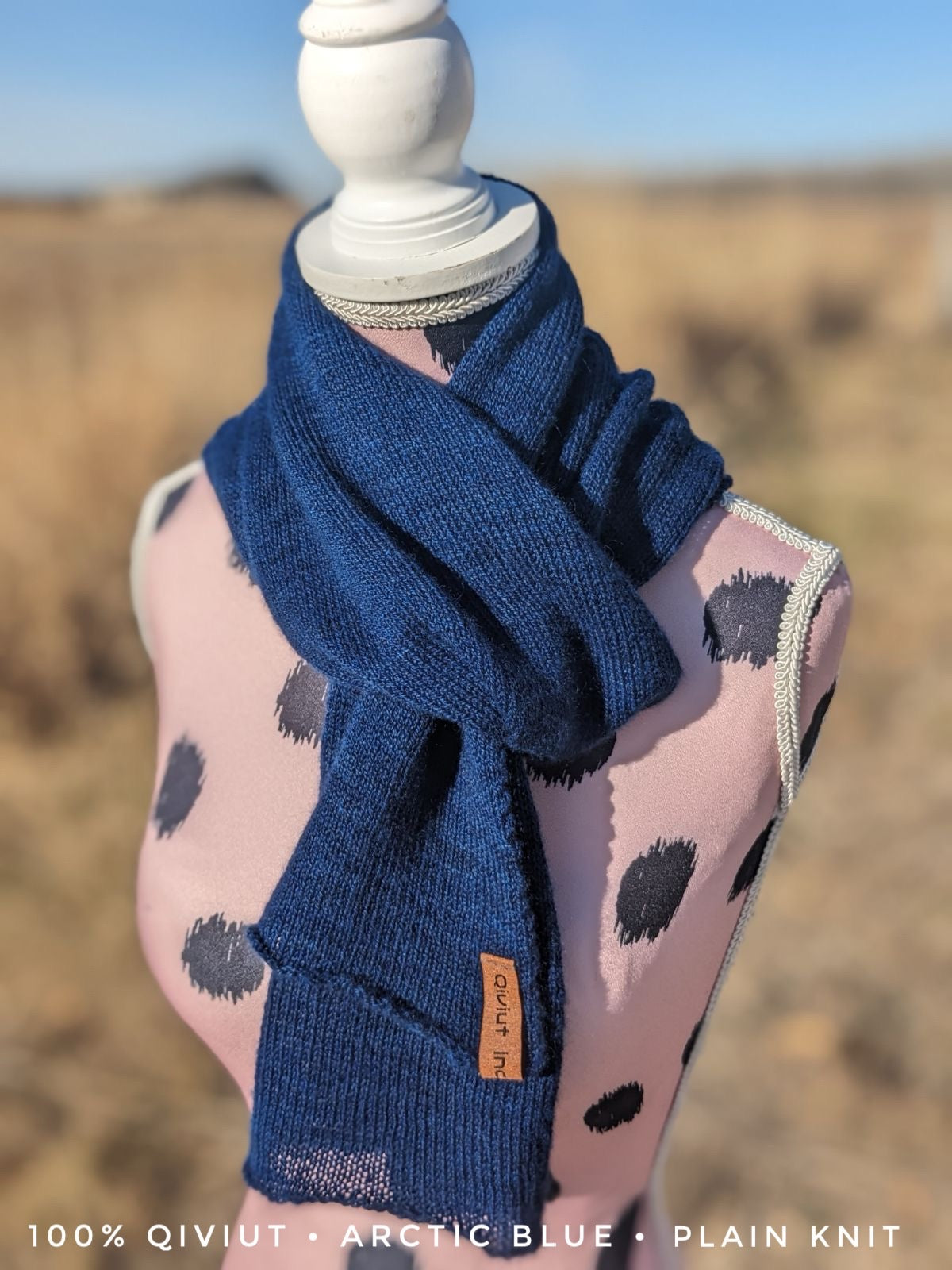 visvim 垂らさ KNIT SCARF(YAK WOOL） 