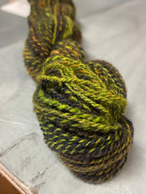Load image into Gallery viewer, Custom-dyed qiviut sock yarn (handspun)
