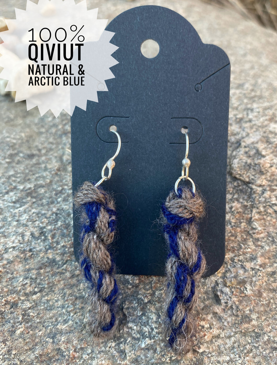 Qiviut Mini-Skein Earrings