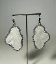 Load image into Gallery viewer, Sealskin Petal Earrings
