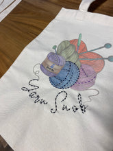 Load image into Gallery viewer, Yarn Snob Tote Bag (Made to Order)

