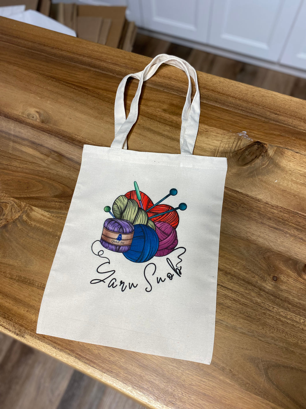 Yarn Snob Tote Bag