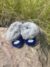 Load image into Gallery viewer, Wool Appliqué Baby Moccasins
