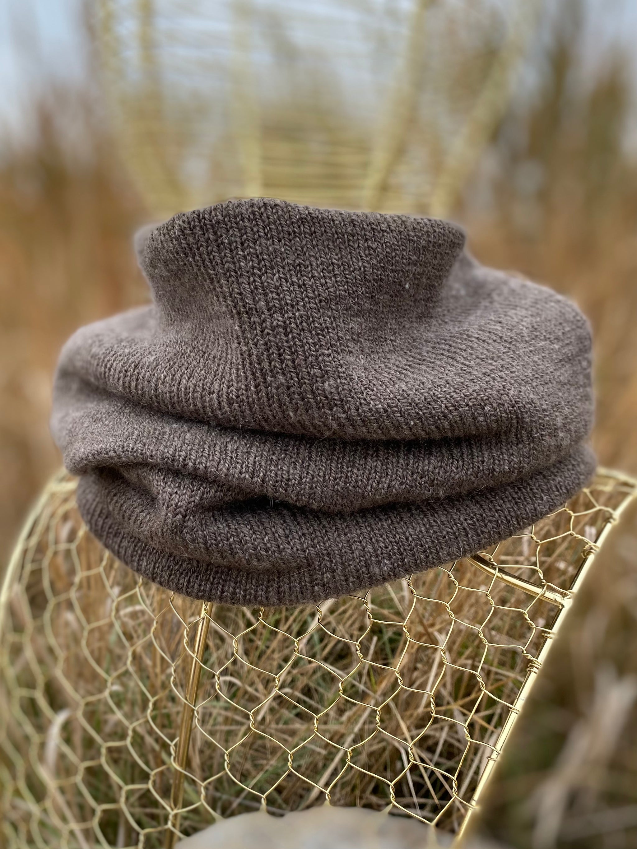 Qiviut Nuleelaguut/Neck Warmer: double layer (made to order