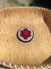 Load image into Gallery viewer, Beaded Rose &amp; Poppy Brooch
