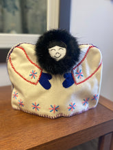 Load image into Gallery viewer, Embroidered Inuk Tea Cozy
