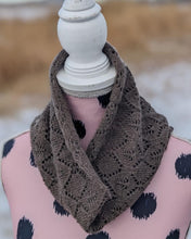 Load image into Gallery viewer, 100% Qiviut Uqaujaq Lace Neckwarmer Single Layer (ready to ship)
